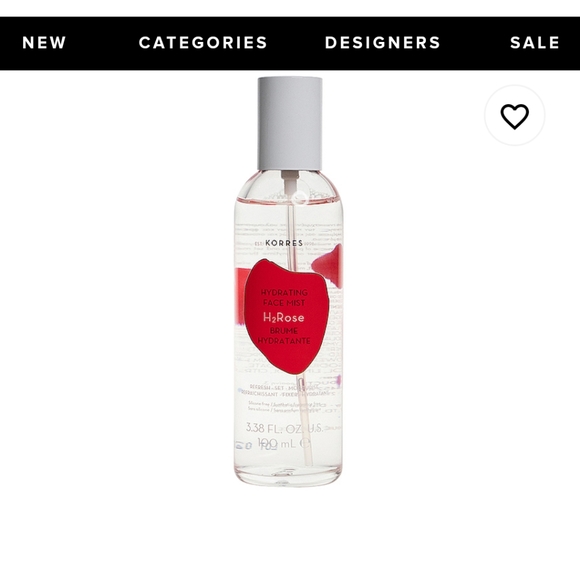 Nearly New Korres H2Rose Hydrating Face Mist - Picture 4 of 7